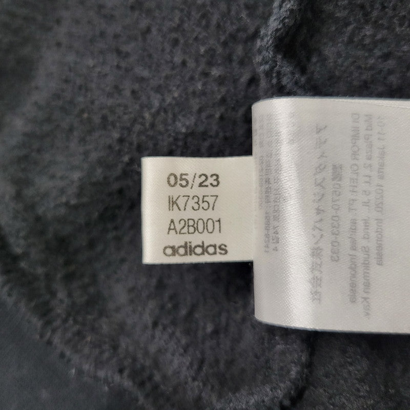 【中古品】【メンズ】 adidas アディダス LOOSEFIT SWEAT SET UP IK7357 IK7340 ルーズフィット スウェット セットアップ 148-260610-as-16-izu サイズ：L カラー：ブラック 万代Net店