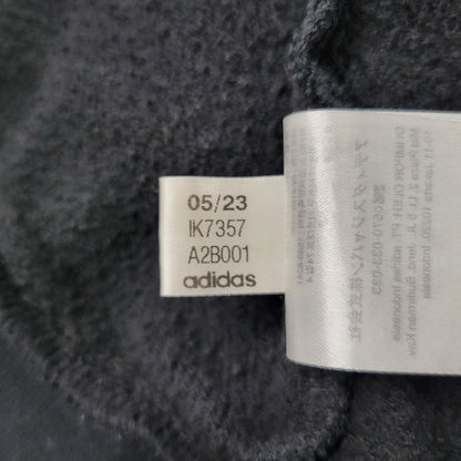 【中古品】【メンズ】 adidas アディダス LOOSEFIT SWEAT SET UP IK7357 IK7340 ルーズフィット スウェット セットアップ 148-260610-as-16-izu サイズ：L カラー：ブラック 万代Net店