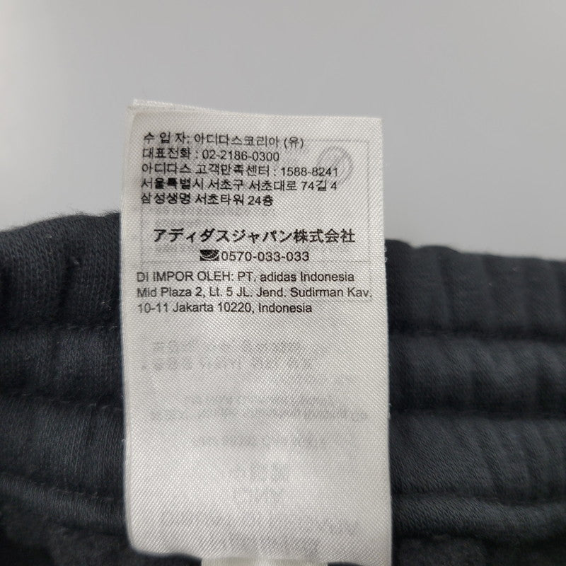 【中古品】【メンズ】 adidas アディダス LOOSEFIT SWEAT SET UP IK7357 IK7340 ルーズフィット スウェット セットアップ 148-260610-as-16-izu サイズ：L カラー：ブラック 万代Net店