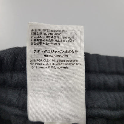 【中古品】【メンズ】 adidas アディダス LOOSEFIT SWEAT SET UP IK7357 IK7340 ルーズフィット スウェット セットアップ 148-260610-as-16-izu サイズ：L カラー：ブラック 万代Net店
