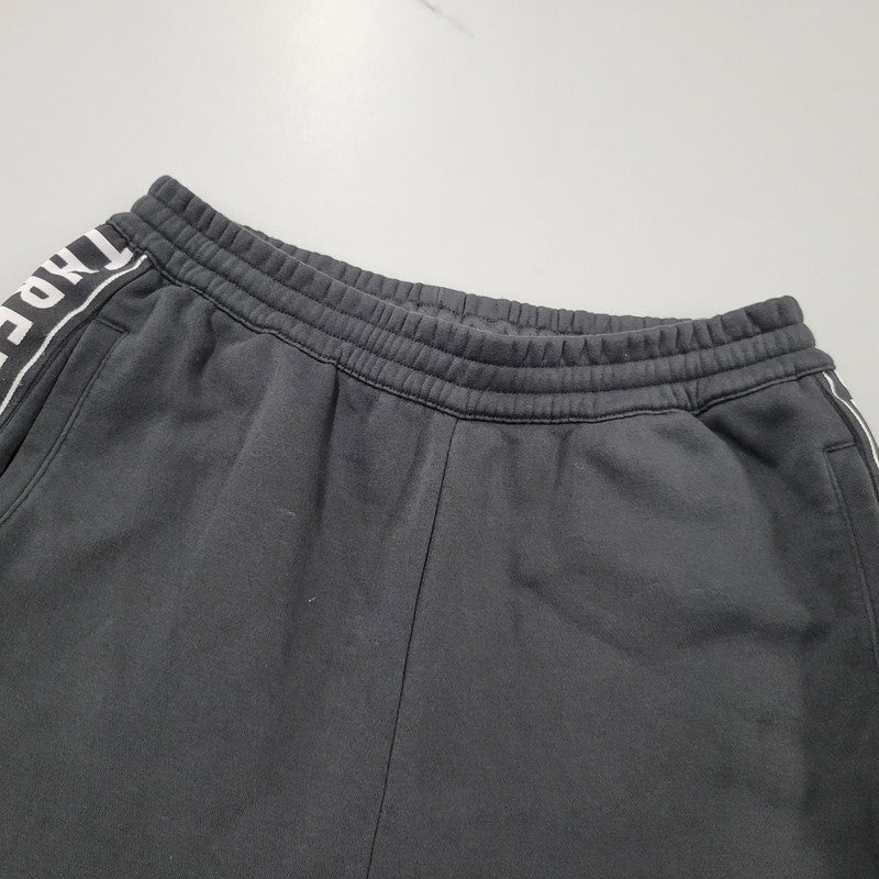 【中古品】【メンズ】 adidas アディダス LOOSEFIT SWEAT SET UP IK7357 IK7340 ルーズフィット スウェット セットアップ 148-260610-as-16-izu サイズ：L カラー：ブラック 万代Net店