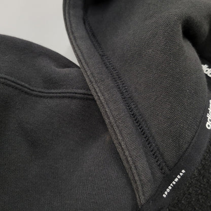 【中古品】【メンズ】 adidas アディダス LOOSEFIT SWEAT SET UP IK7357 IK7340 ルーズフィット スウェット セットアップ 148-260610-as-16-izu サイズ：L カラー：ブラック 万代Net店