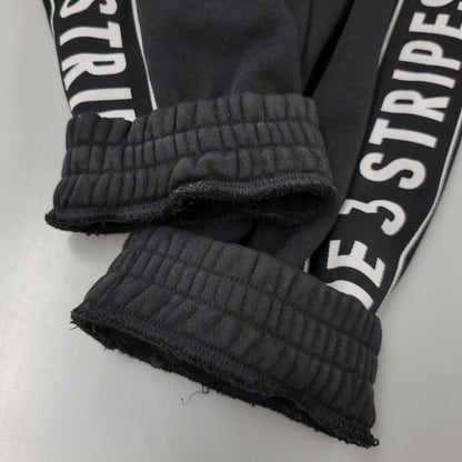 【中古品】【メンズ】 adidas アディダス LOOSEFIT SWEAT SET UP IK7357 IK7340 ルーズフィット スウェット セットアップ 148-260610-as-16-izu サイズ：L カラー：ブラック 万代Net店