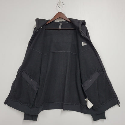 【中古品】【メンズ】 adidas アディダス LOOSEFIT SWEAT SET UP IK7357 IK7340 ルーズフィット スウェット セットアップ 148-260610-as-16-izu サイズ：L カラー：ブラック 万代Net店