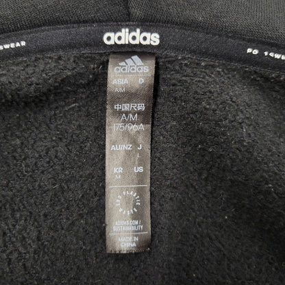 【中古品】【メンズ】 adidas アディダス LOOSEFIT SWEAT SET UP IK7357 IK7340 ルーズフィット スウェット セットアップ 148-260610-as-16-izu サイズ：L カラー：ブラック 万代Net店