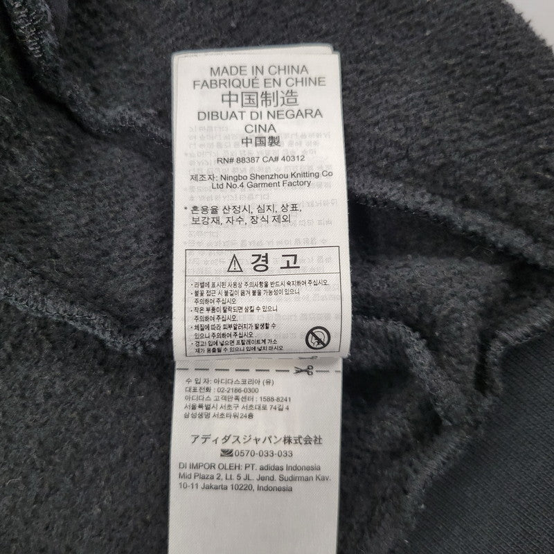 【中古品】【メンズ】 adidas アディダス LOOSEFIT SWEAT SET UP IK7357 IK7340 ルーズフィット スウェット セットアップ 148-260610-as-16-izu サイズ：L カラー：ブラック 万代Net店
