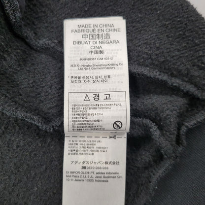 【中古品】【メンズ】 adidas アディダス LOOSEFIT SWEAT SET UP IK7357 IK7340 ルーズフィット スウェット セットアップ 148-260610-as-16-izu サイズ：L カラー：ブラック 万代Net店