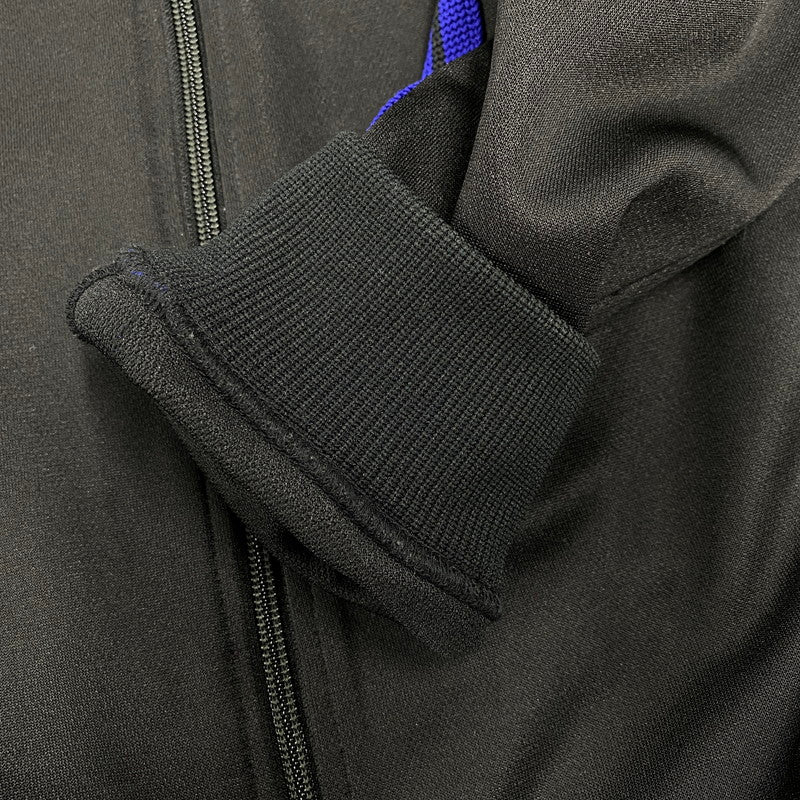 【中古品】【メンズ】 NEEDLES ニードルス × WILDSIDE YOHJI YAMAMOTO ワイルドサイド ヨウジヤマモト RW1527 TRACK トラック ジャケット アウター 140-260605-kh-08-izu サイズ：L カラー：ブラック×ブルー 万代Net店