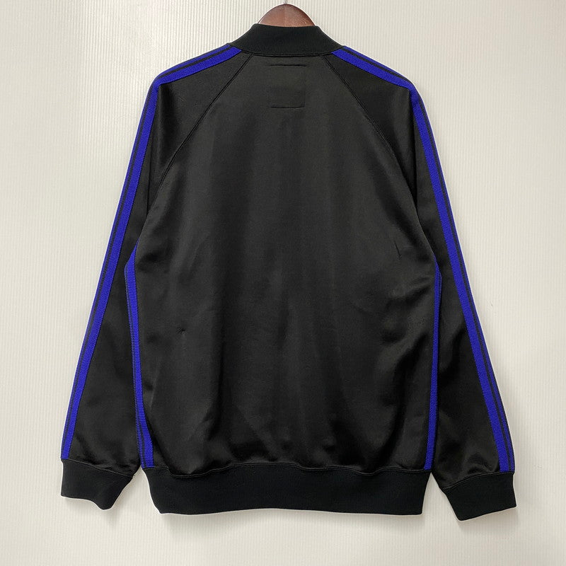 【中古品】【メンズ】 NEEDLES ニードルス × WILDSIDE YOHJI YAMAMOTO ワイルドサイド ヨウジヤマモト RW1527 TRACK トラック ジャケット アウター 140-260605-kh-08-izu サイズ：L カラー：ブラック×ブルー 万代Net店