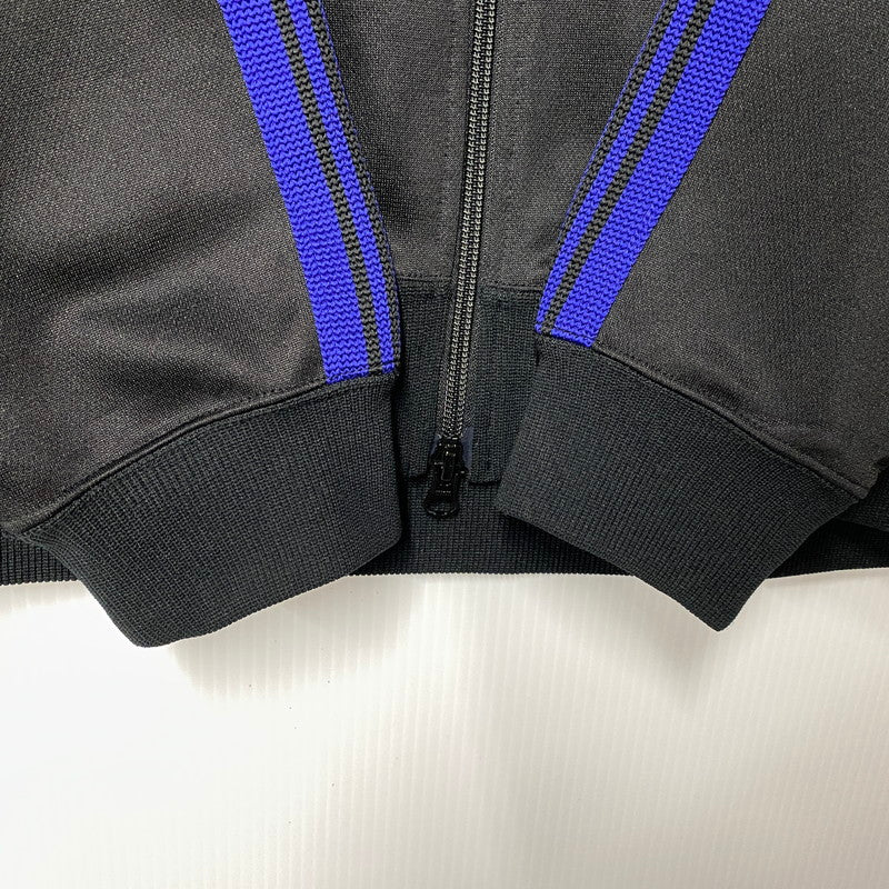【中古品】【メンズ】 NEEDLES ニードルス × WILDSIDE YOHJI YAMAMOTO ワイルドサイド ヨウジヤマモト RW1527 TRACK トラック ジャケット アウター 140-260605-kh-08-izu サイズ：L カラー：ブラック×ブルー 万代Net店