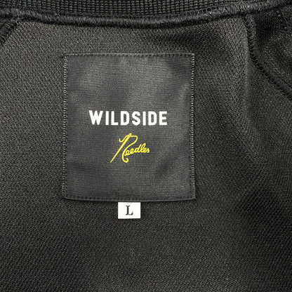 【中古品】【メンズ】 NEEDLES ニードルス × WILDSIDE YOHJI YAMAMOTO ワイルドサイド ヨウジヤマモト RW1527 TRACK トラック ジャケット アウター 140-260605-kh-08-izu サイズ：L カラー：ブラック×ブルー 万代Net店
