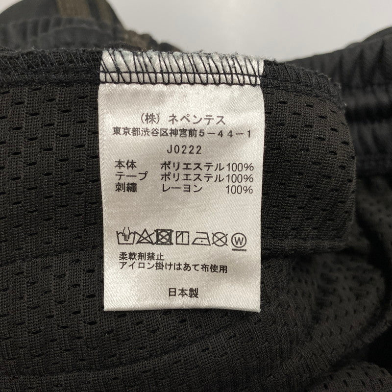【中古品】【メンズ】 NEEDLES ニードルス J0222 STRAIGHT TRACK PANT ストレート トラック パンツ ボトムス 151-260611-kh-01-izu サイズ：S カラー：ブラック 万代Net店