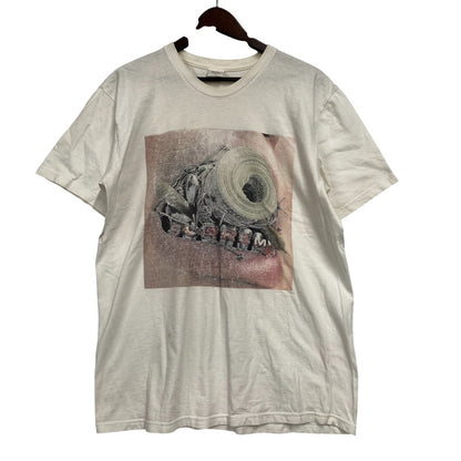 【現状渡し品】【メンズ】 SUPREME シュプリーム 22AW BRACES TEE ブレース ティー トップス 半袖 149-260604-cs-01-izu サイズ：M カラー：ホワイト 万代Net店