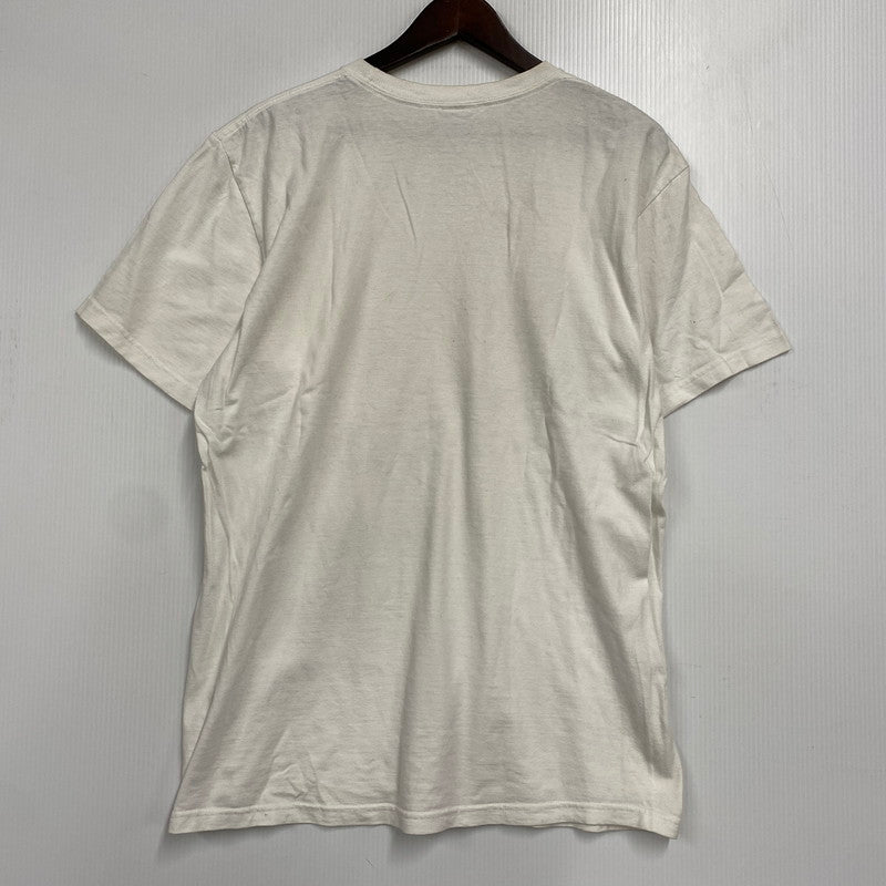 【現状渡し品】【メンズ】 SUPREME シュプリーム 22AW BRACES TEE ブレース ティー トップス 半袖 149-260604-cs-01-izu サイズ：M カラー：ホワイト 万代Net店