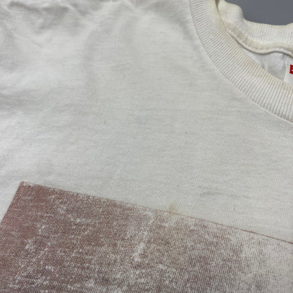 【現状渡し品】【メンズ】 SUPREME シュプリーム 22AW BRACES TEE ブレース ティー トップス 半袖 149-260604-cs-01-izu サイズ：M カラー：ホワイト 万代Net店