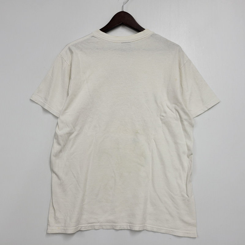 【現状渡し品】【メンズ】 STUSSY ステューシー S/S TEE ショートスリーブ Tシャツ 黒タグ 半袖 142-260610-as-15-izu サイズ：M カラー：ホワイト 万代Net店