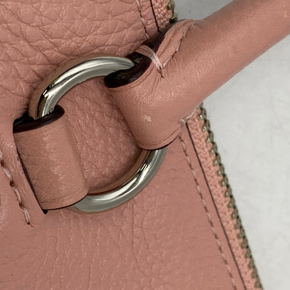 【中古品】【レディース】 COACH コーチ F31466 MINI EMMA SATCHEL BAG ミニ エマ サッチェル バッグ 鞄 カバン 180-260612-ya-06-izu カラー：ピンク 万代Net店
