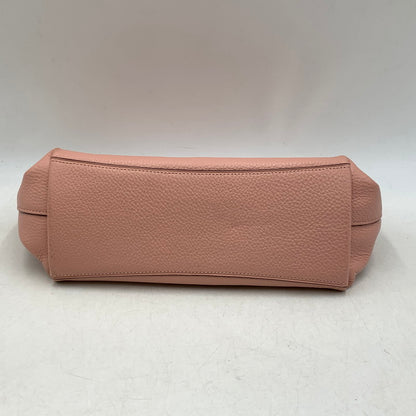 【中古品】【レディース】 COACH コーチ F31466 MINI EMMA SATCHEL BAG ミニ エマ サッチェル バッグ 鞄 カバン 180-260612-ya-06-izu カラー：ピンク 万代Net店