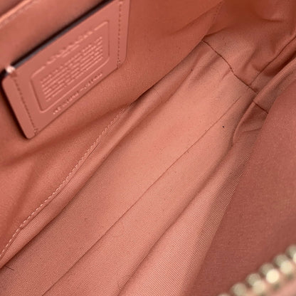 【中古品】【レディース】 COACH コーチ F31466 MINI EMMA SATCHEL BAG ミニ エマ サッチェル バッグ 鞄 カバン 180-260612-ya-06-izu カラー：ピンク 万代Net店