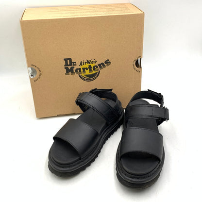 【中古品】【メンズ/レディース】 DR.MARTENS ドクターマーチン 23802001 VOSS HYDRO LEATHER ボス ハイドロ レザー サンダル シューズ 靴 164-260612-ya-13-izu サイズ：UK7 カラー：ブラック 万代Net店