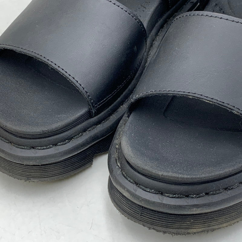 【中古品】【メンズ/レディース】 DR.MARTENS ドクターマーチン 23802001 VOSS HYDRO LEATHER ボス ハイドロ レザー サンダル シューズ 靴 164-260612-ya-13-izu サイズ：UK7 カラー：ブラック 万代Net店