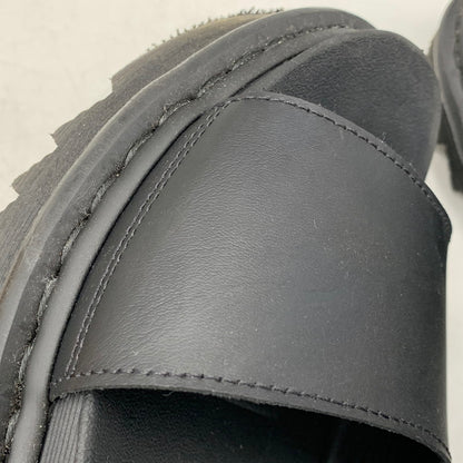 【中古品】【メンズ/レディース】 DR.MARTENS ドクターマーチン 23802001 VOSS HYDRO LEATHER ボス ハイドロ レザー サンダル シューズ 靴 164-260612-ya-13-izu サイズ：UK7 カラー：ブラック 万代Net店