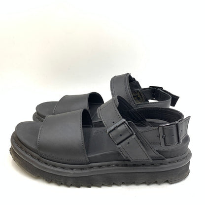 【中古品】【メンズ/レディース】 DR.MARTENS ドクターマーチン 23802001 VOSS HYDRO LEATHER ボス ハイドロ レザー サンダル シューズ 靴 164-260612-ya-13-izu サイズ：UK7 カラー：ブラック 万代Net店