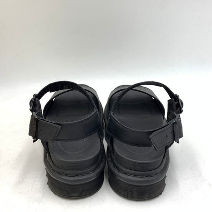【中古品】【メンズ/レディース】 DR.MARTENS ドクターマーチン 23802001 VOSS HYDRO LEATHER ボス ハイドロ レザー サンダル シューズ 靴 164-260612-ya-13-izu サイズ：UK7 カラー：ブラック 万代Net店