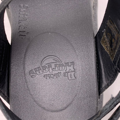 【中古品】【メンズ/レディース】 DR.MARTENS ドクターマーチン 23802001 VOSS HYDRO LEATHER ボス ハイドロ レザー サンダル シューズ 靴 164-260612-ya-13-izu サイズ：UK7 カラー：ブラック 万代Net店