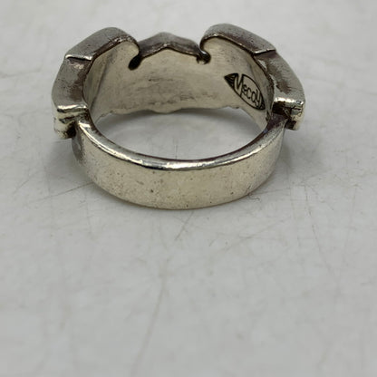 【中古品】【メンズ】 THE REAL MCCOY'S ザリアルマッコイズ MAS-684002 STERLING PILOT WING RING スターリング パイロット ウィング リング 指輪 アクセサリー 192-260606-cs-05-izu サイズ：19 カラー：シルバー 万代Net店