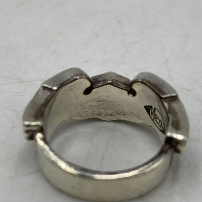 【中古品】【メンズ】 THE REAL MCCOY'S ザリアルマッコイズ MAS-684002 STERLING PILOT WING RING スターリング パイロット ウィング リング 指輪 アクセサリー 192-260606-cs-05-izu サイズ：19 カラー：シルバー 万代Net店