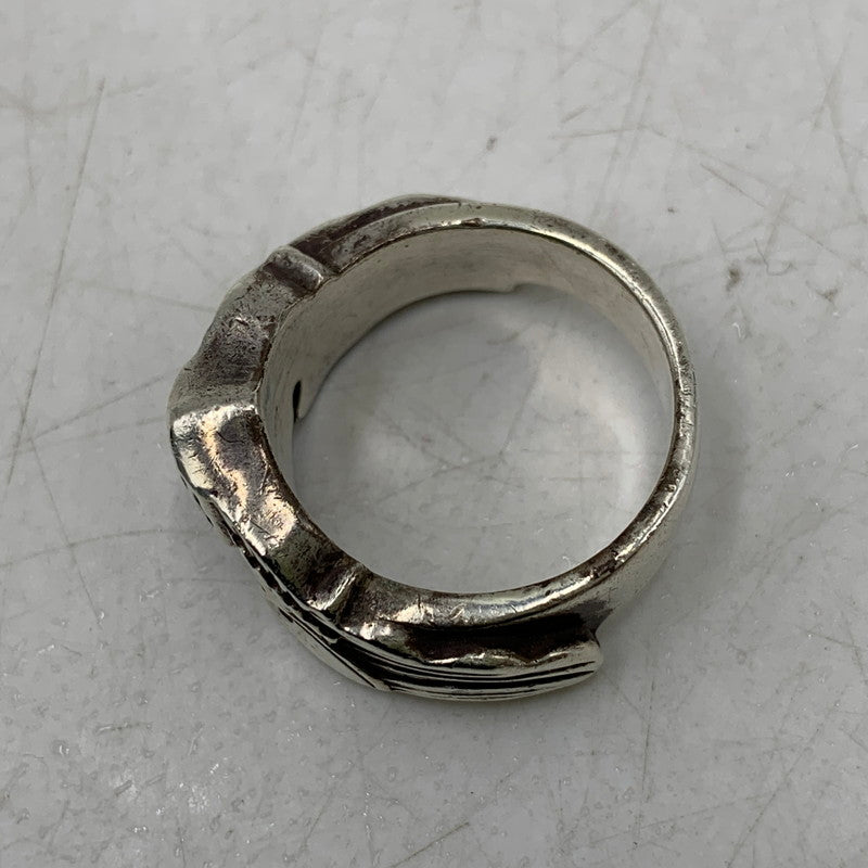 【中古品】【メンズ】 THE REAL MCCOY'S ザリアルマッコイズ MAS-684002 STERLING PILOT WING RING スターリング パイロット ウィング リング 指輪 アクセサリー 192-260606-cs-05-izu サイズ：19 カラー：シルバー 万代Net店