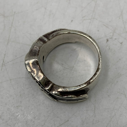 【中古品】【メンズ】 THE REAL MCCOY'S ザリアルマッコイズ MAS-684002 STERLING PILOT WING RING スターリング パイロット ウィング リング 指輪 アクセサリー 192-260606-cs-05-izu サイズ：19 カラー：シルバー 万代Net店