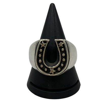 【中古品】【メンズ】 THE FLAT HEAD フラッドヘッド SILVER HORSESHOE RING シルバー ホースシュー リング 指輪 アクセサリー 192-260606-cs-06-izu カラー：シルバー 万代Net店