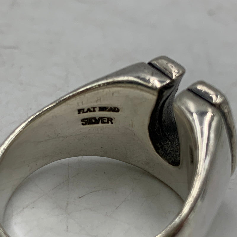 【中古品】【メンズ】 THE FLAT HEAD フラッドヘッド SILVER HORSESHOE RING シルバー ホースシュー リング 指輪 アクセサリー 192-260606-cs-06-izu カラー：シルバー 万代Net店