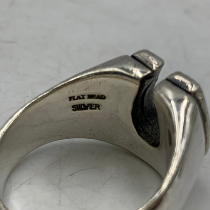 【中古品】【メンズ】 THE FLAT HEAD フラッドヘッド SILVER HORSESHOE RING シルバー ホースシュー リング 指輪 アクセサリー 192-260606-cs-06-izu カラー：シルバー 万代Net店