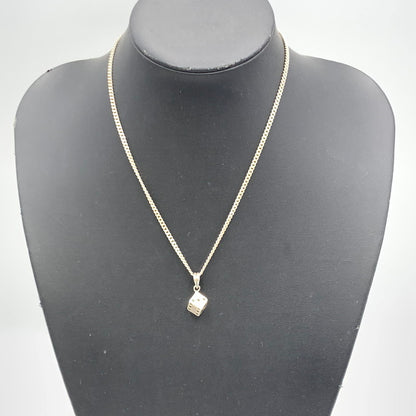【中古品】【メンズ/レディース】 THE FLAT HEAD ザ・フラットヘッド DICE PENDANT TOP ダイス ペンダント トップ アクセサリー 192-260612-ya-09-izu カラー：シルバー 万代Net店