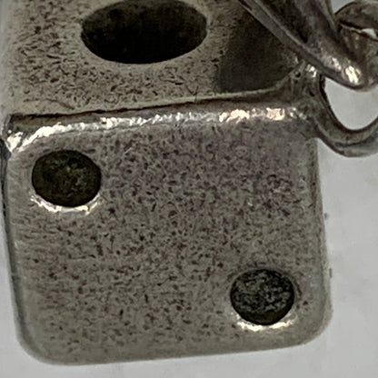 【中古品】【メンズ/レディース】 THE FLAT HEAD ザ・フラットヘッド DICE PENDANT TOP ダイス ペンダント トップ アクセサリー 192-260612-ya-09-izu カラー：シルバー 万代Net店
