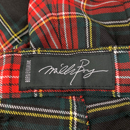 【中古品】【メンズ】 MILKBOY ミルクボーイ 20254116 TARTAN PANTS タータン パンツ ズボン ボトムス 151-260612-ya-07-izu サイズ：下記参照 カラー：レッド×グリーン 万代Net店