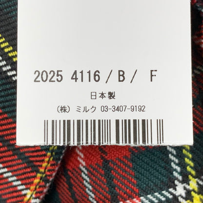 【中古品】【メンズ】 MILKBOY ミルクボーイ 20254116 TARTAN PANTS タータン パンツ ズボン ボトムス 151-260612-ya-07-izu サイズ：下記参照 カラー：レッド×グリーン 万代Net店