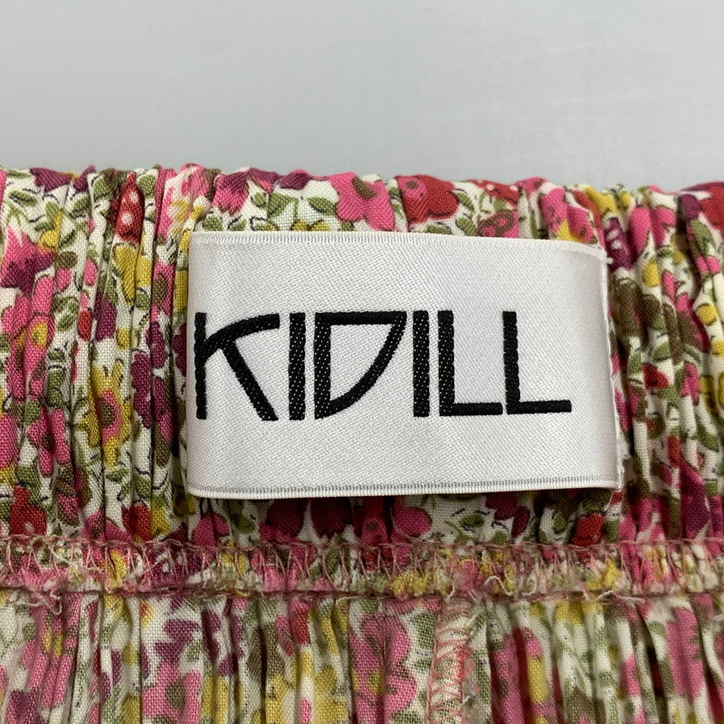 【中古品】【メンズ】 KIDILL キディル KL895 PLEATED WIDE EASY PANTS フリーテッド ワイド イージー パンツ ボトムス ズボン 151-260606-cs-13-izu サイズ：不明 カラー：マルチ 万代Net店
