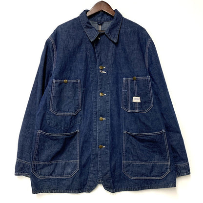 【中古品】【メンズ】 HERCULES ヘラクレス DENIM COVERALL デニム カバーオール ユニオンチケット ジャケット 146-260608-as-02-izu カラー：インディゴ 万代Net店