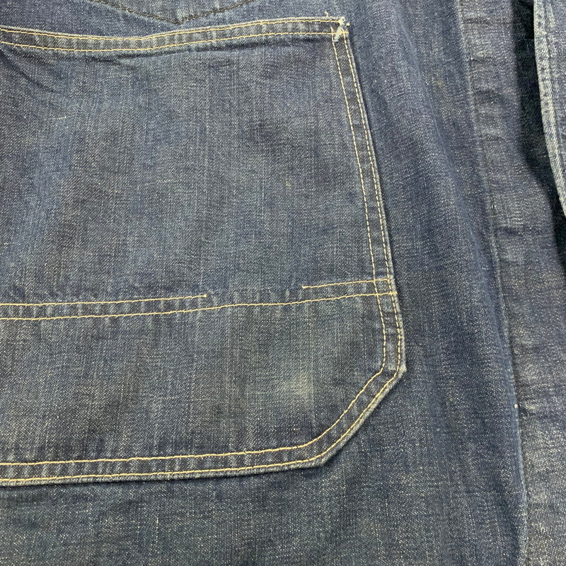 【中古品】【メンズ】 HERCULES ヘラクレス DENIM COVERALL デニム カバーオール ユニオンチケット ジャケット 146-260608-as-02-izu カラー：インディゴ 万代Net店