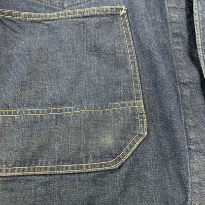 【中古品】【メンズ】 HERCULES ヘラクレス DENIM COVERALL デニム カバーオール ユニオンチケット ジャケット 146-260608-as-02-izu カラー：インディゴ 万代Net店