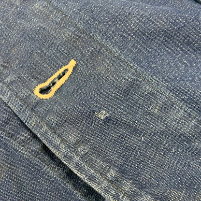 【中古品】【メンズ】 HERCULES ヘラクレス DENIM COVERALL デニム カバーオール ユニオンチケット ジャケット 146-260608-as-02-izu カラー：インディゴ 万代Net店