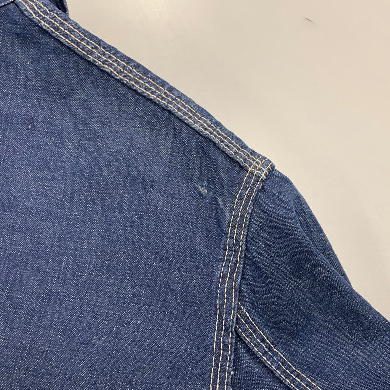 【中古品】【メンズ】 HERCULES ヘラクレス DENIM COVERALL デニム カバーオール ユニオンチケット ジャケット 146-260608-as-02-izu カラー：インディゴ 万代Net店