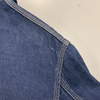 【中古品】【メンズ】 HERCULES ヘラクレス DENIM COVERALL デニム カバーオール ユニオンチケット ジャケット 146-260608-as-02-izu カラー：インディゴ 万代Net店