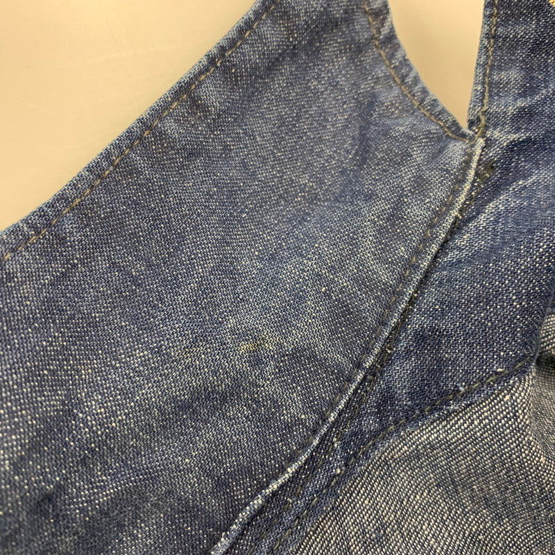 【中古品】【メンズ】 HERCULES ヘラクレス DENIM COVERALL デニム カバーオール ユニオンチケット ジャケット 146-260608-as-02-izu カラー：インディゴ 万代Net店