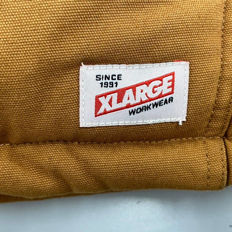 【中古品】【メンズ】 XLARGE エクストララージ 101214021008 DUCK ACTIVE PUFFER JACKET ダック アクティブ パファー ジャケット アウター 142-260605-kh-07-izu サイズ：M カラー：ブラウン 万代Net店