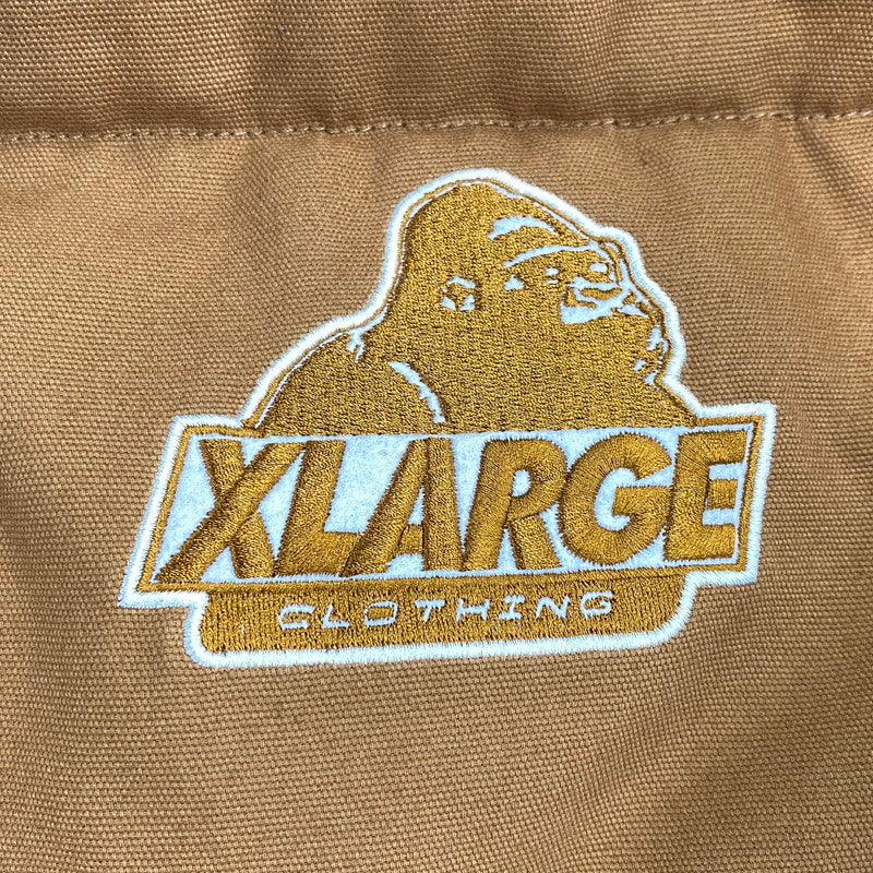 【中古品】【メンズ】 XLARGE エクストララージ 101214021008 DUCK ACTIVE PUFFER JACKET ダック アクティブ パファー ジャケット アウター 142-260605-kh-07-izu サイズ：M カラー：ブラウン 万代Net店